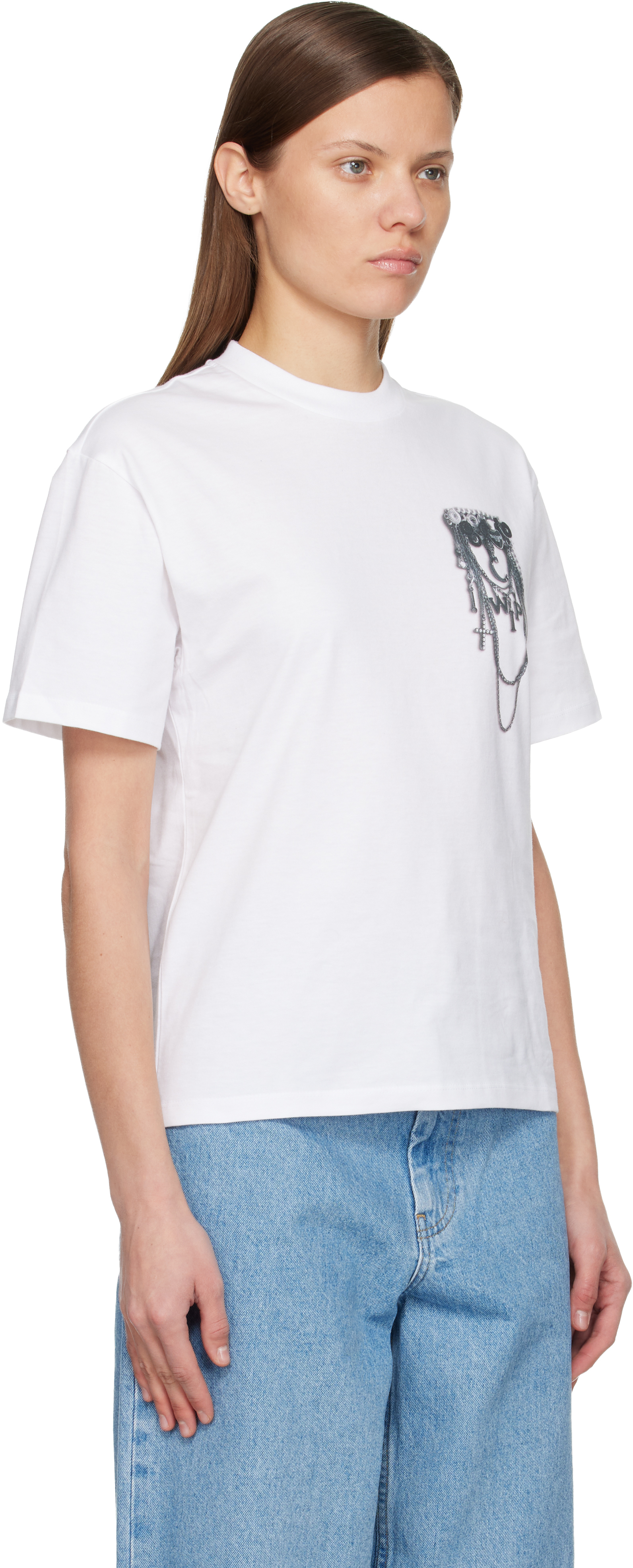 White Inverted Charm T-shirt