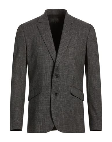 Man Blazer Grey Size 40 Wool, Cotton, Linen, Elastane