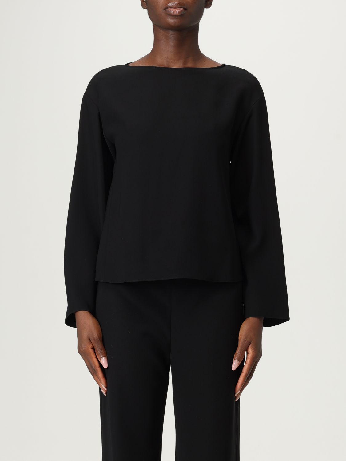 Top Woman color Black