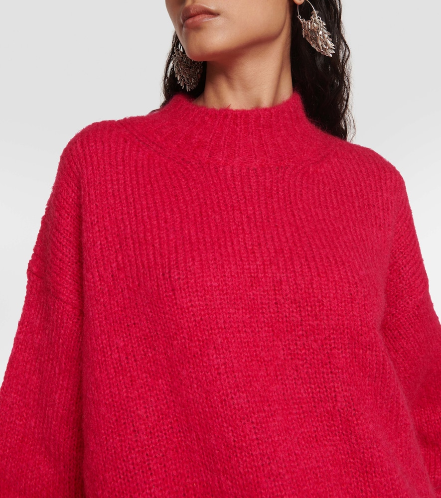 Idol mohair-blend mockneck sweater