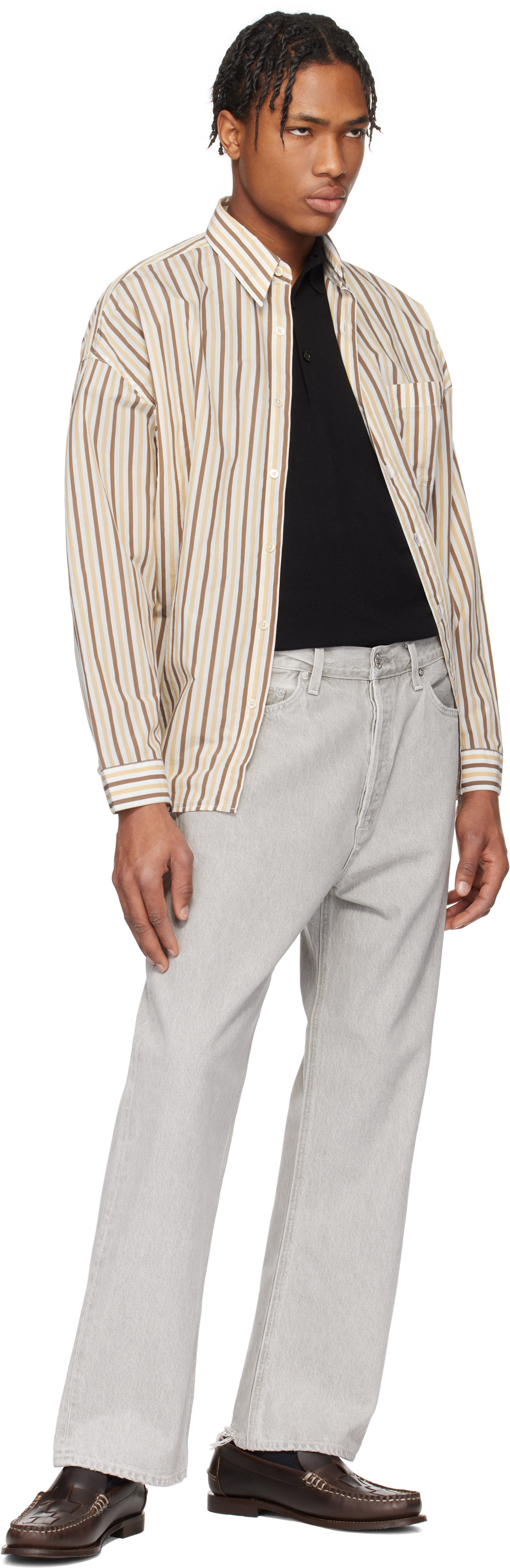 AGOLDE Gray 90's Jeans