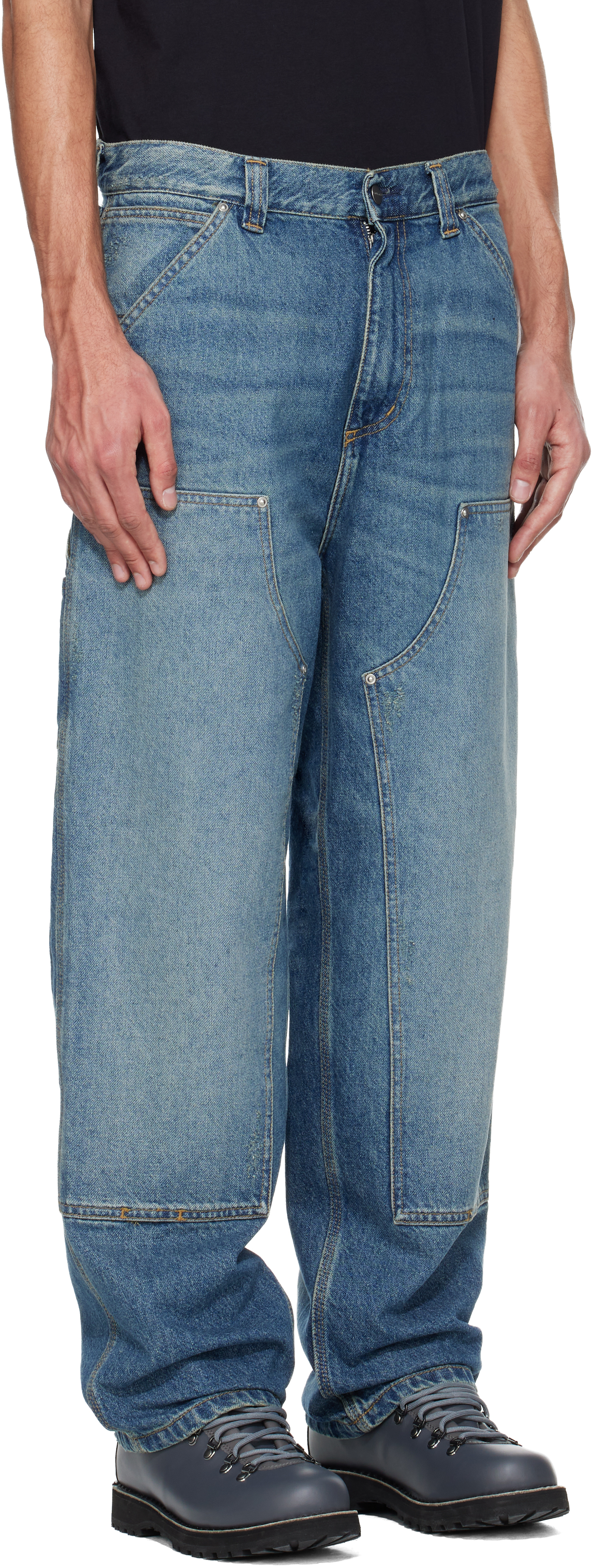 Blue OG Double Knee Jeans