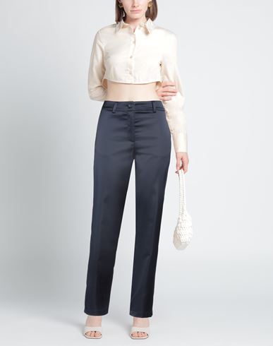 Nenah Woman Pants Navy Size S Polyester, Elastane