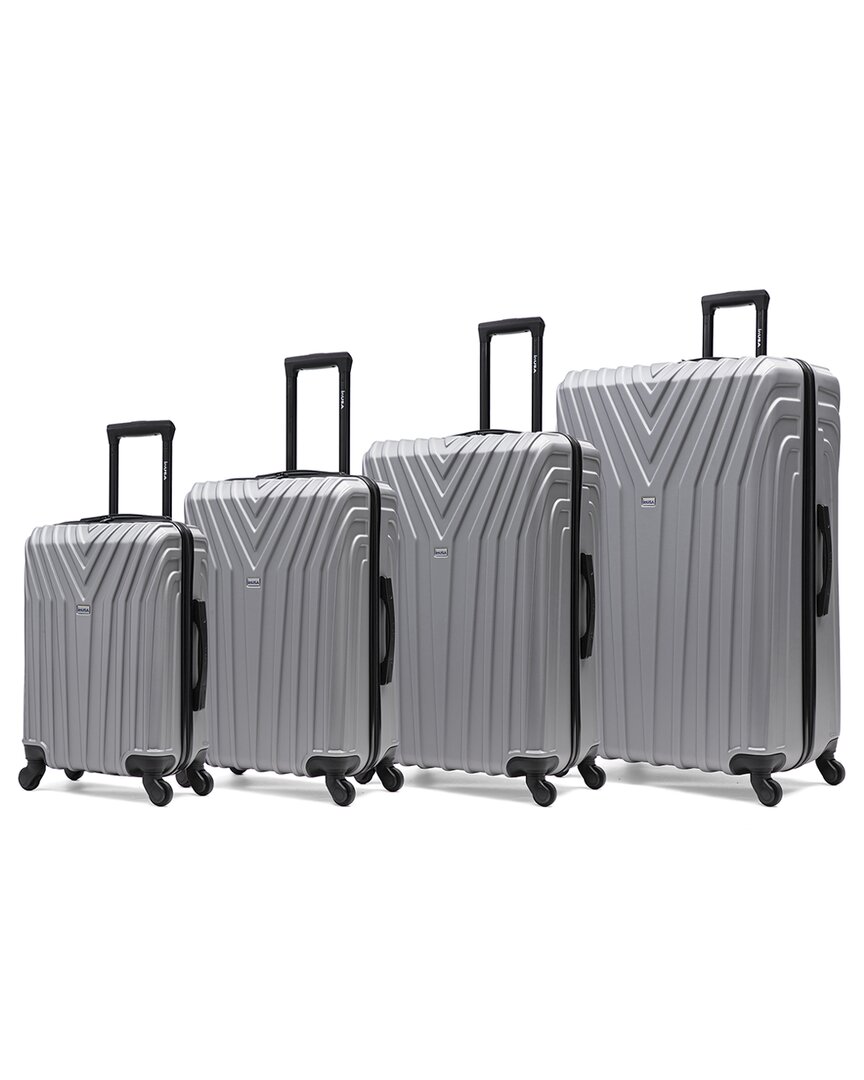 Vasty Lightweight Hardside Spinner Suitcase 4Pc Luggage Set