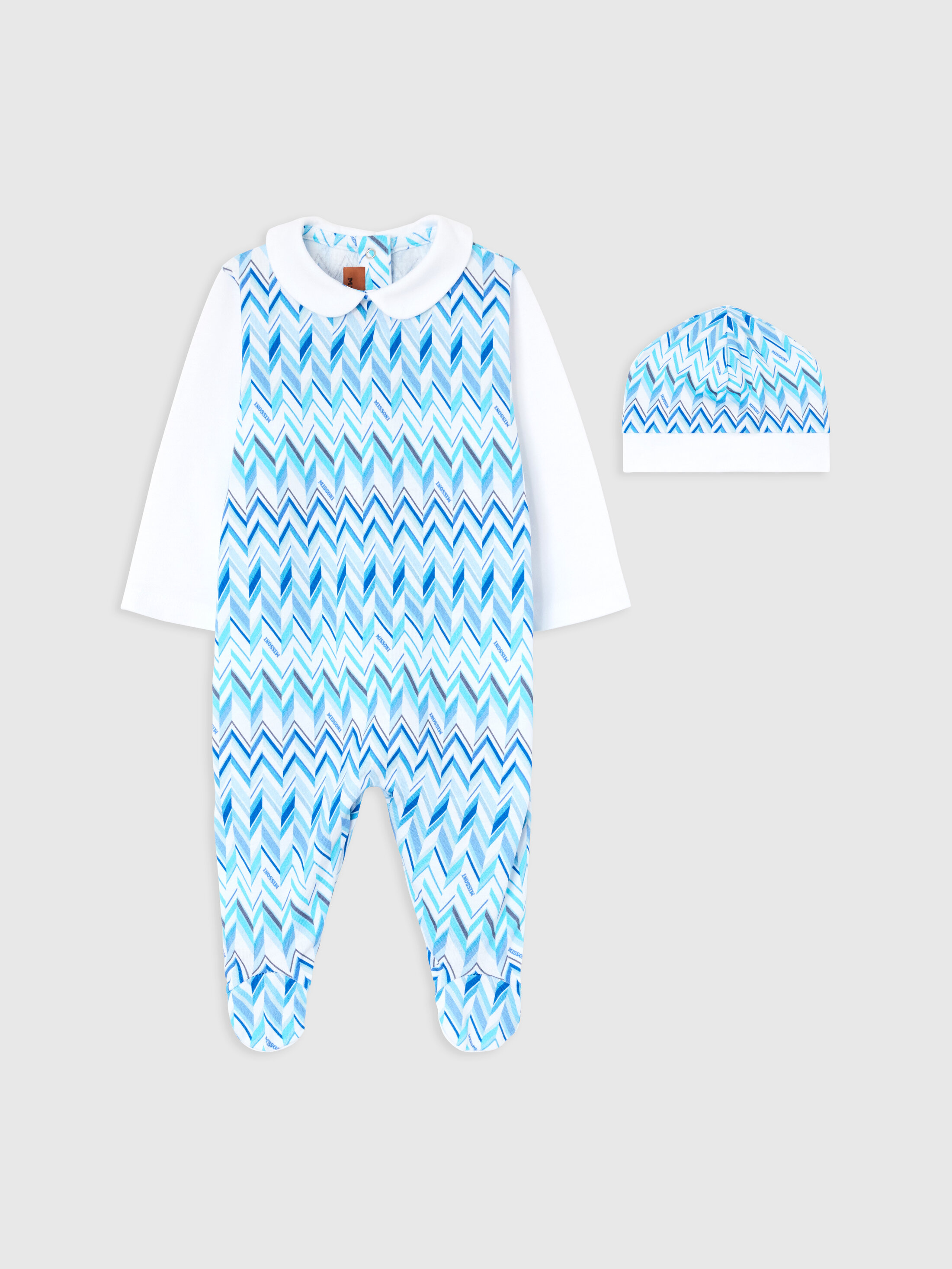 Missoni - 3-piece set with zig zag print, Boy, White