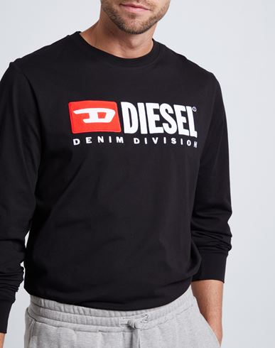 T-just-ls-div Man T-shirt Black