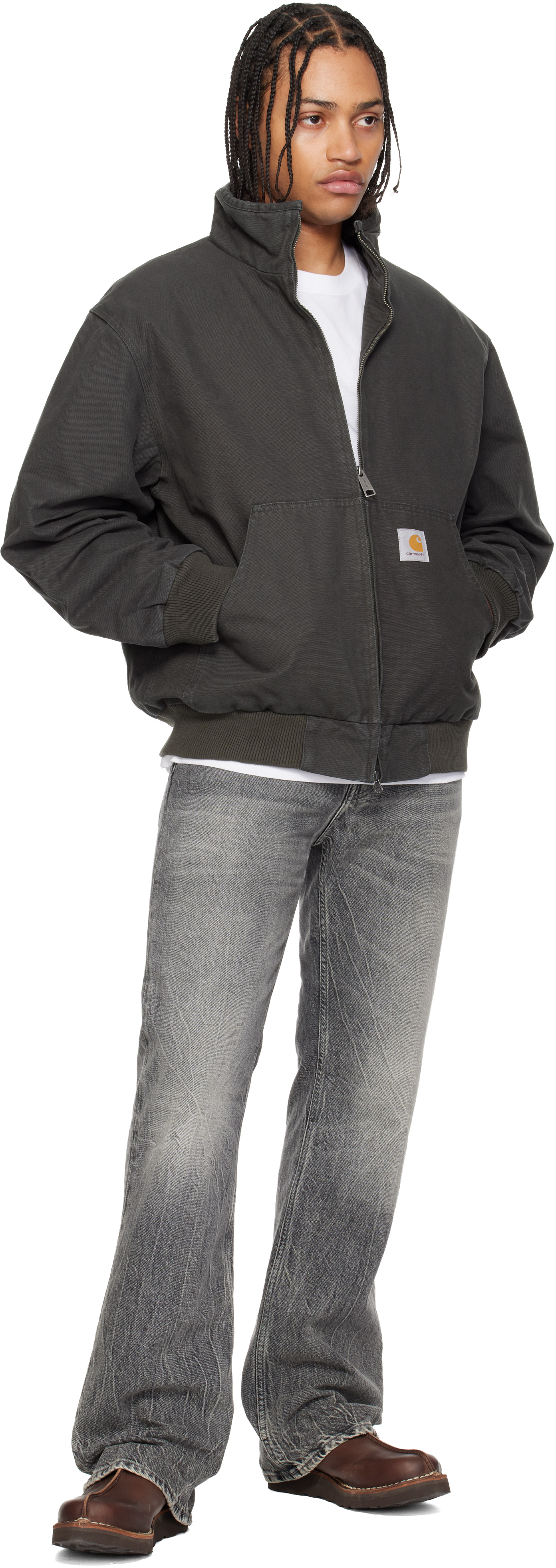 Khaki Ravon Jacket