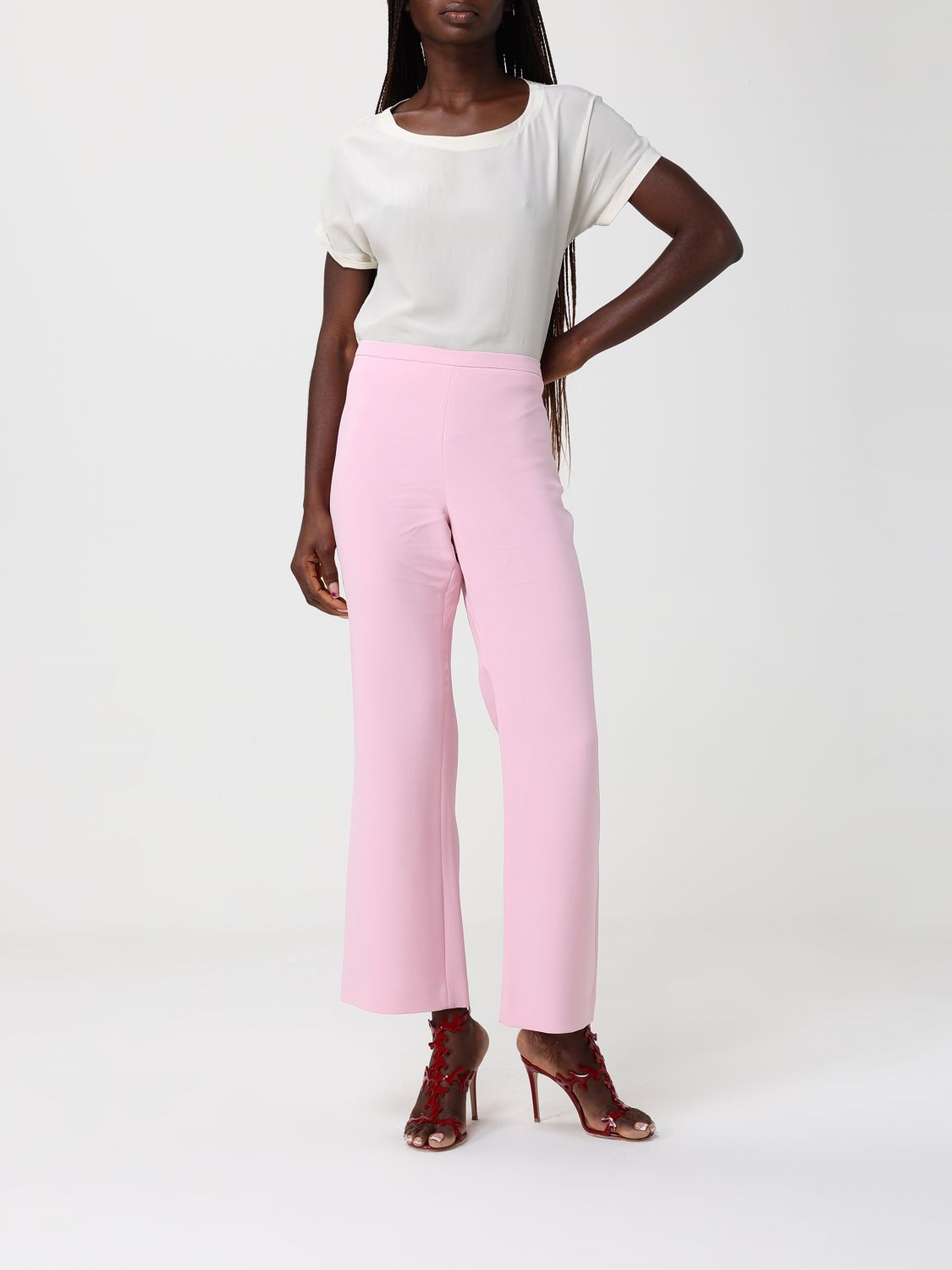 Pants Woman color Pink