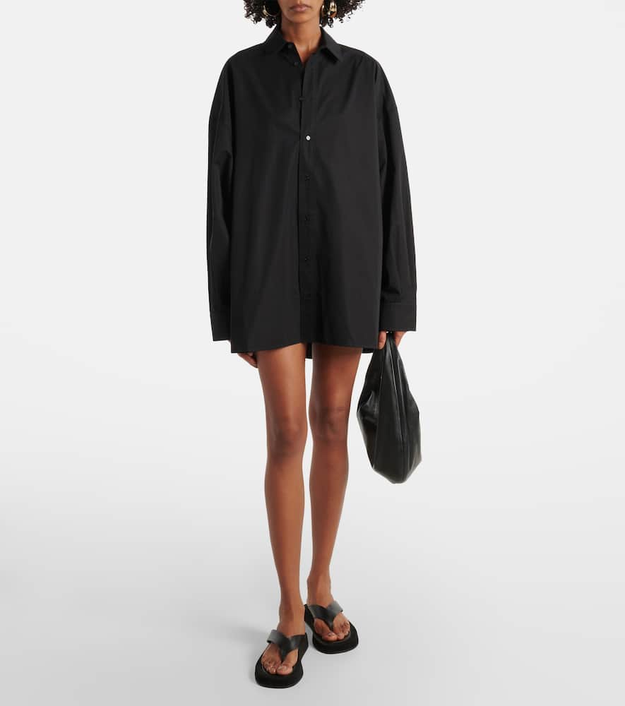 Wardrobe. NYC Oversized cotton shirtdress