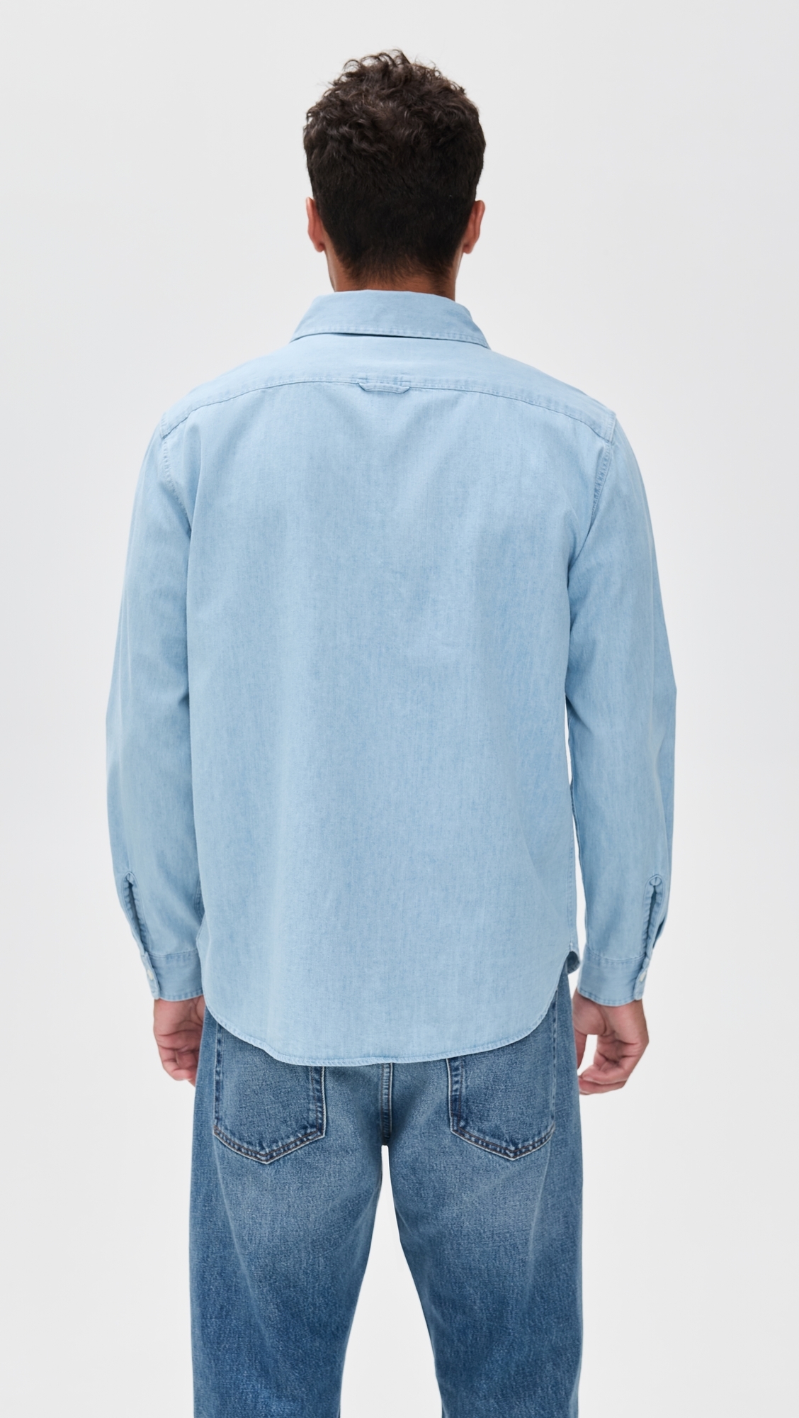 Pacific Denim Shirt Light Wash Indigo