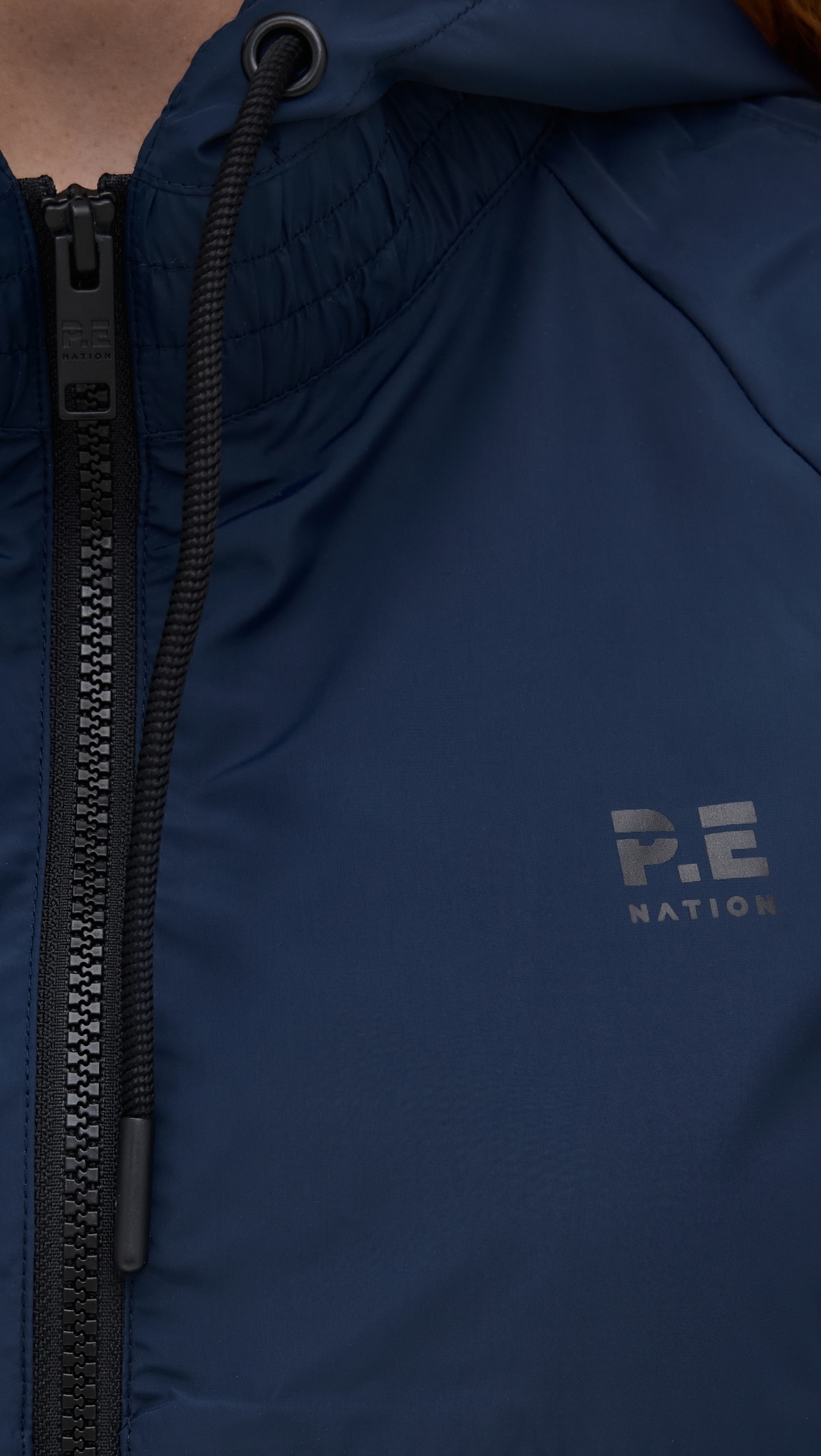 P. E NATION Man Down Jacket Ice Blue/Dark Navy 