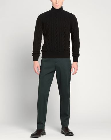 Man Turtleneck Black Size 40 Wool