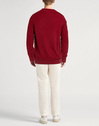 Man Sweater Brick Size XL Cashmere
