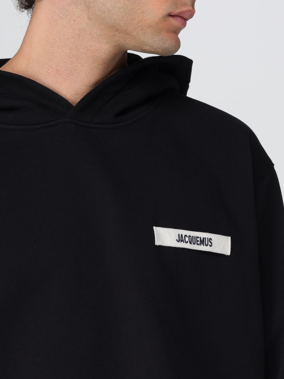 Sweatshirt Men color Black