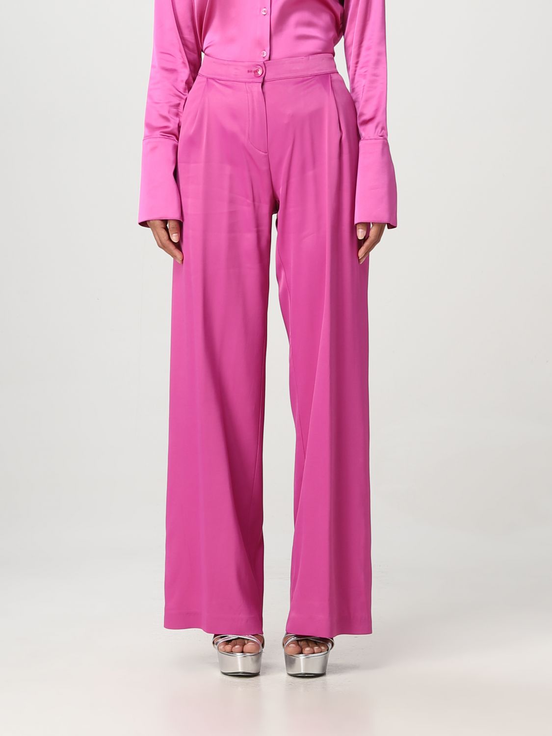 Pants Woman color Strawberry