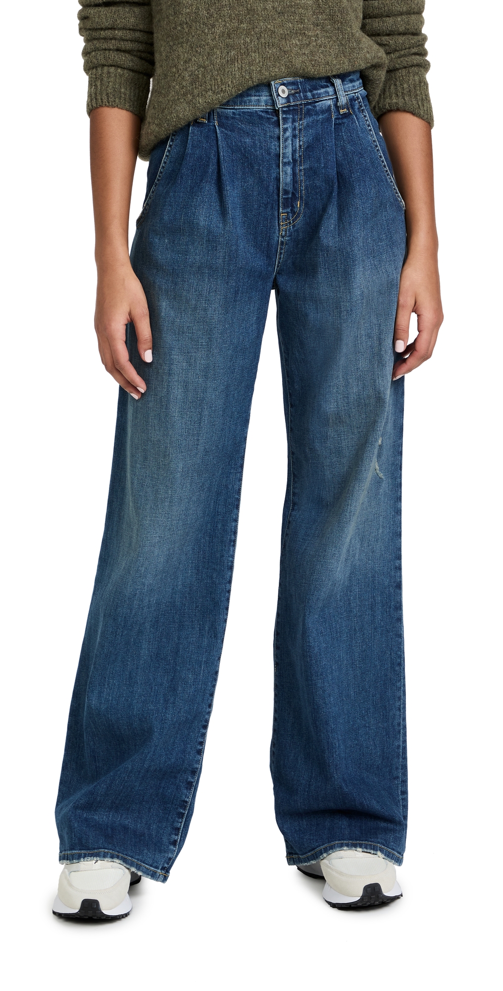 Flora Trouser Jeans Classic Wash