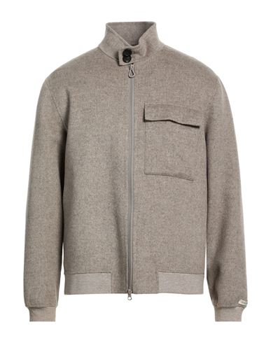 Paltò Man Jacket Grey Size 44 Wool, Nylon