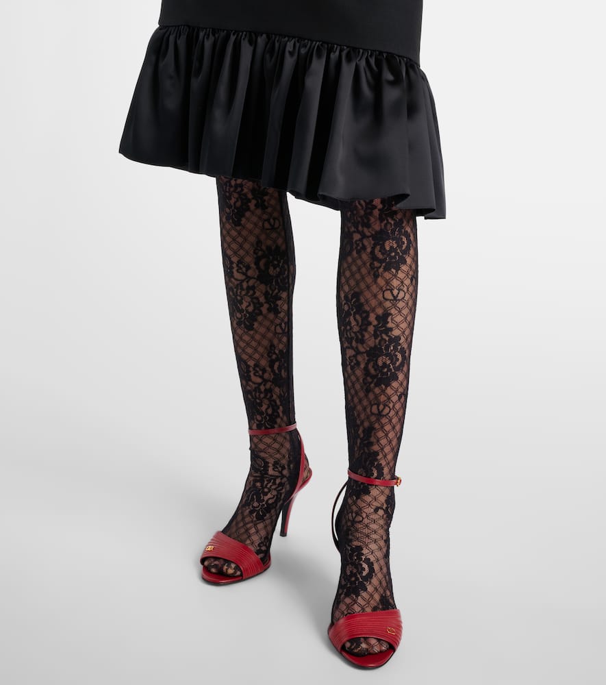 Lace tights