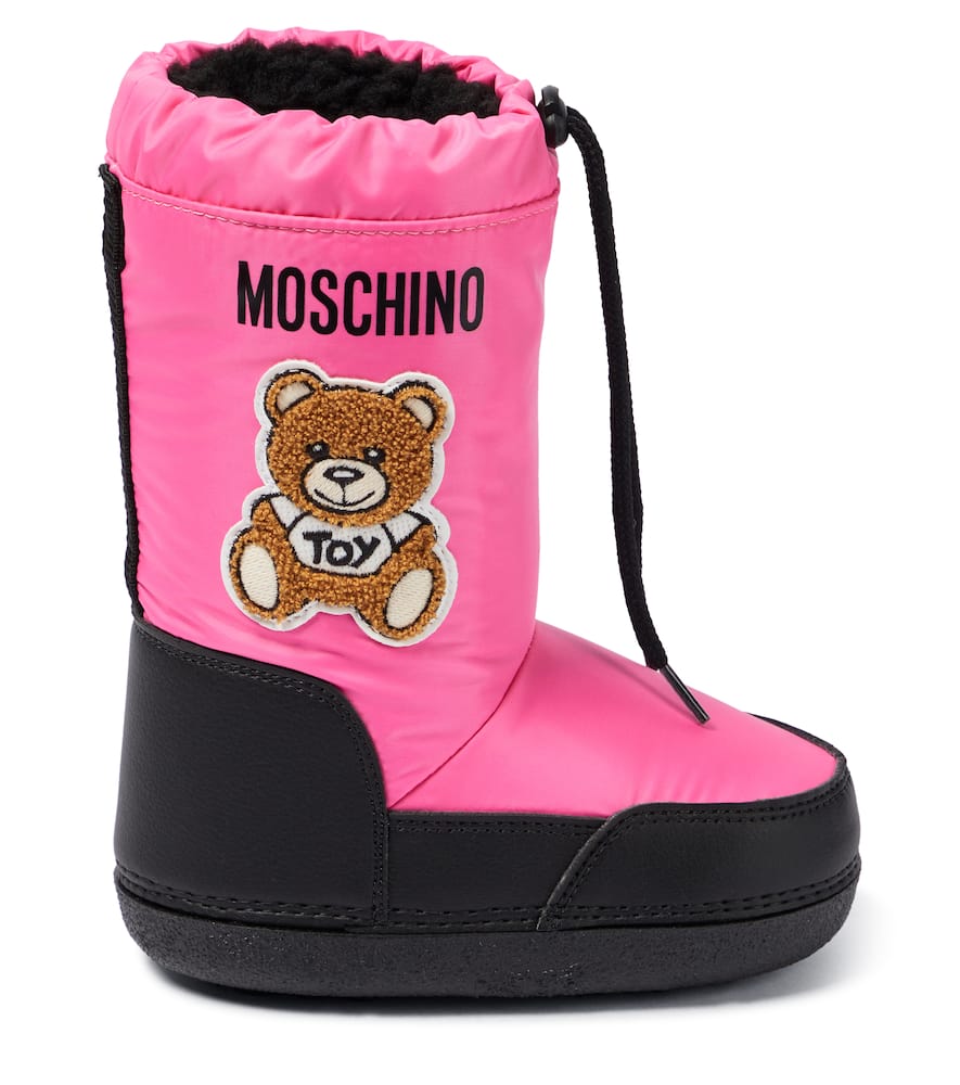 Moschino Kids Teddy Bear snow boots