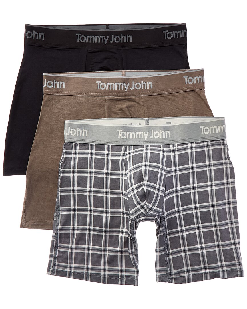 Set Of 3 Ultra Soft Flex 6In Boxer Brief