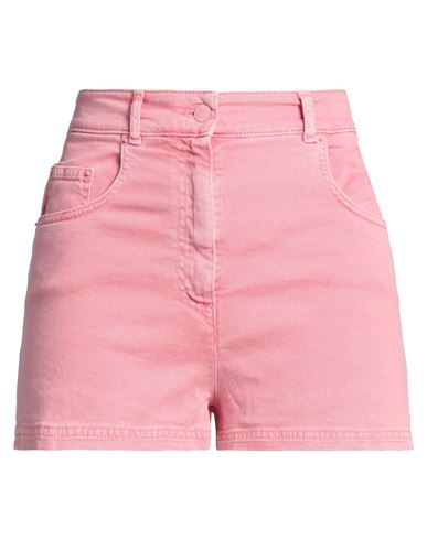 Moschino Couture Woman Shorts & Bermuda Shorts Pink Size 8 Cotton, Elastane