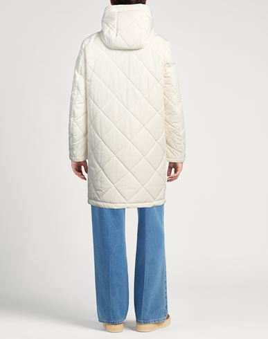 Daniele Alessandrini Man Puffer Ivory Size 38 Polyester