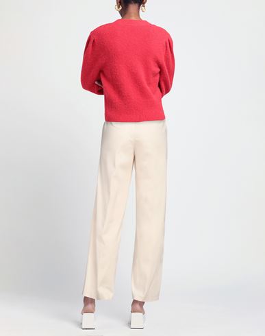 Woman Pants Cream Size 8 Cotton, Polyester, Elastane