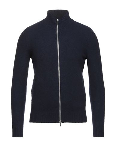 Man Cardigan Midnight blue Size 36 Lambswool