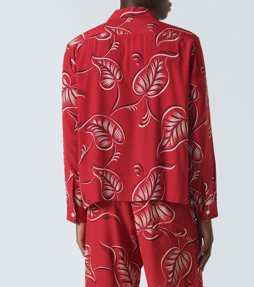 Creeping Begonia printed shirt