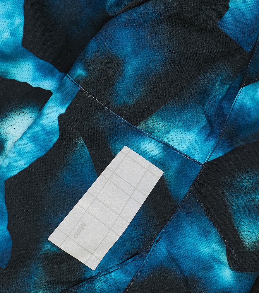 Molo Alpine tie-dye ski jacket