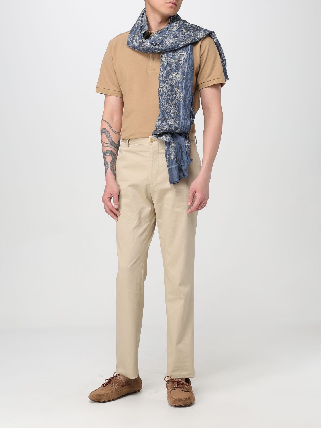 ETRO Roma polo shirt - Blau