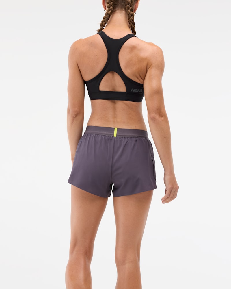 HOKA Women's Race Day Split Short in Squid Ink