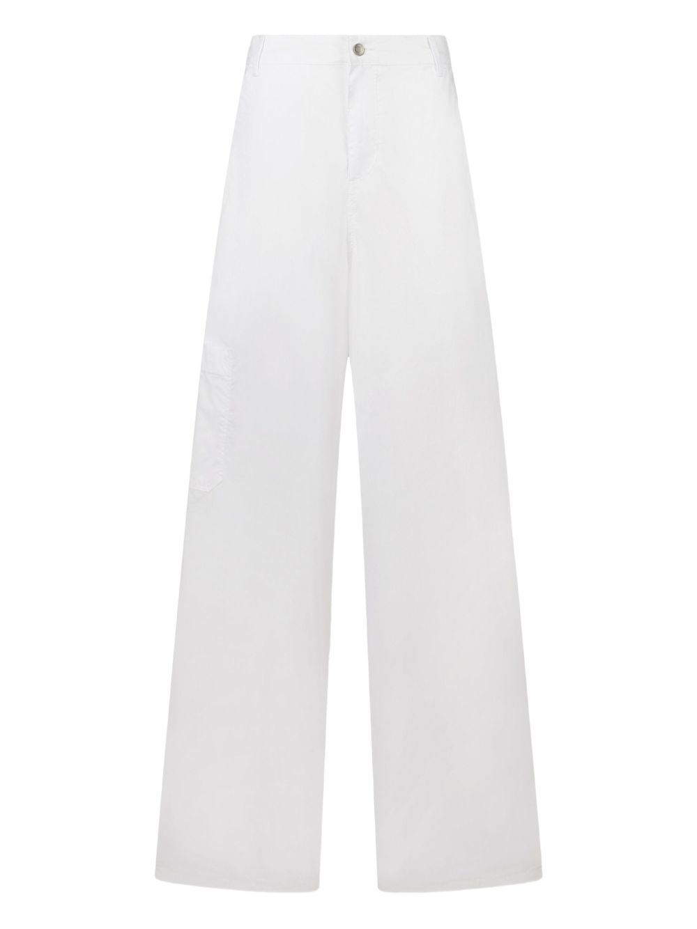 LIU JO flared trousers - White