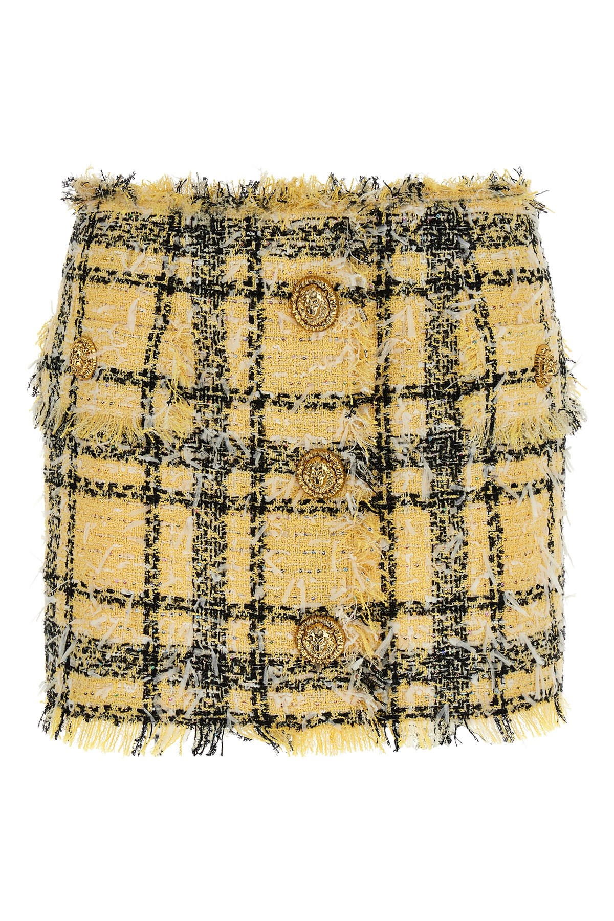 Lurex Tweed Skirt