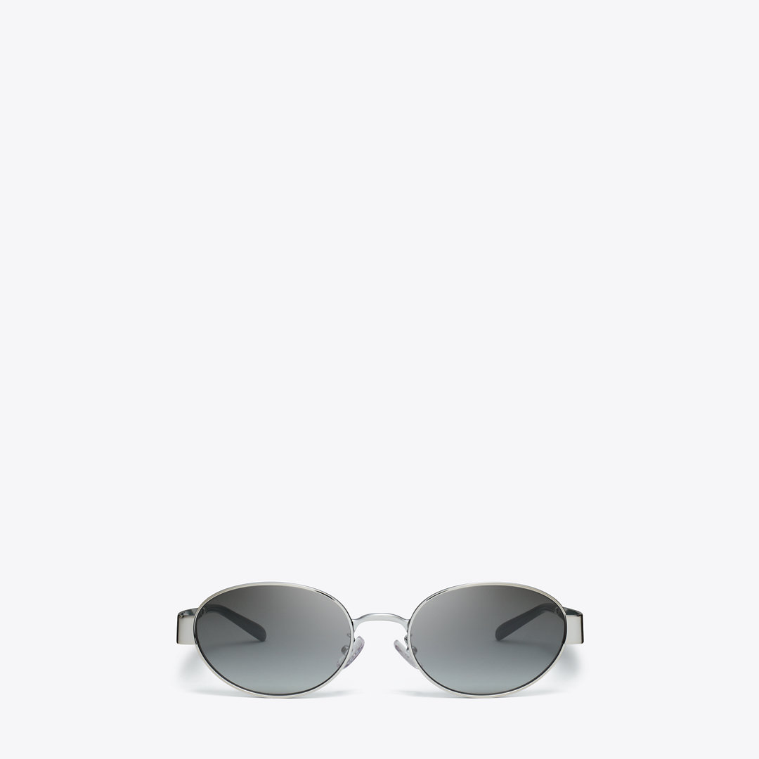 Miller Metal Oval Sunglasses