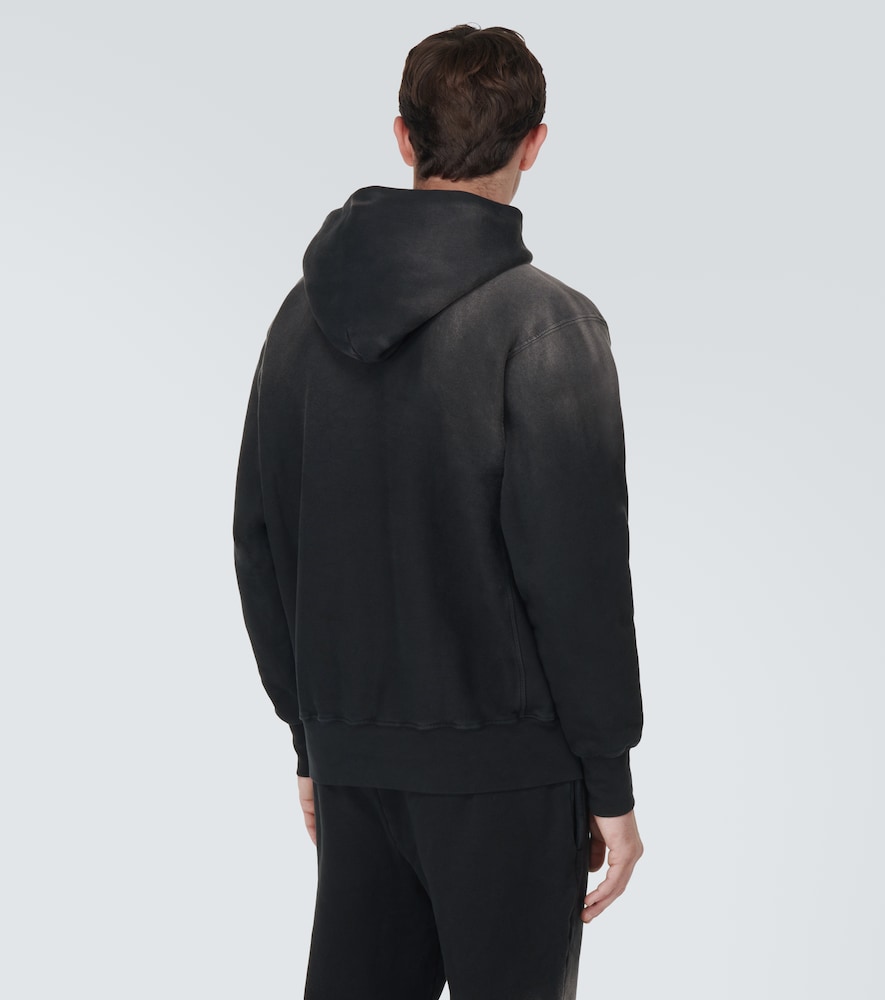 Cotton jersey hoodie