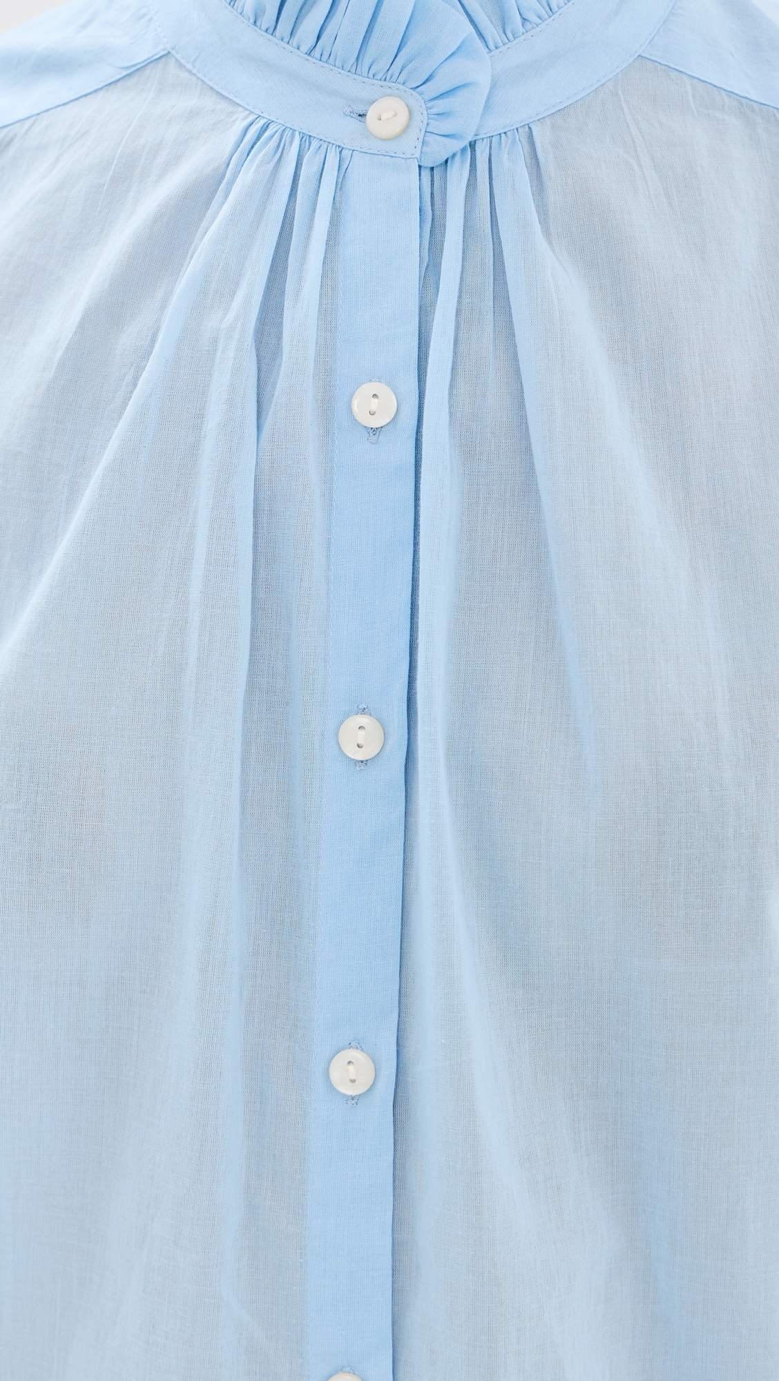 Winnie Button Down Shirt Light Blue