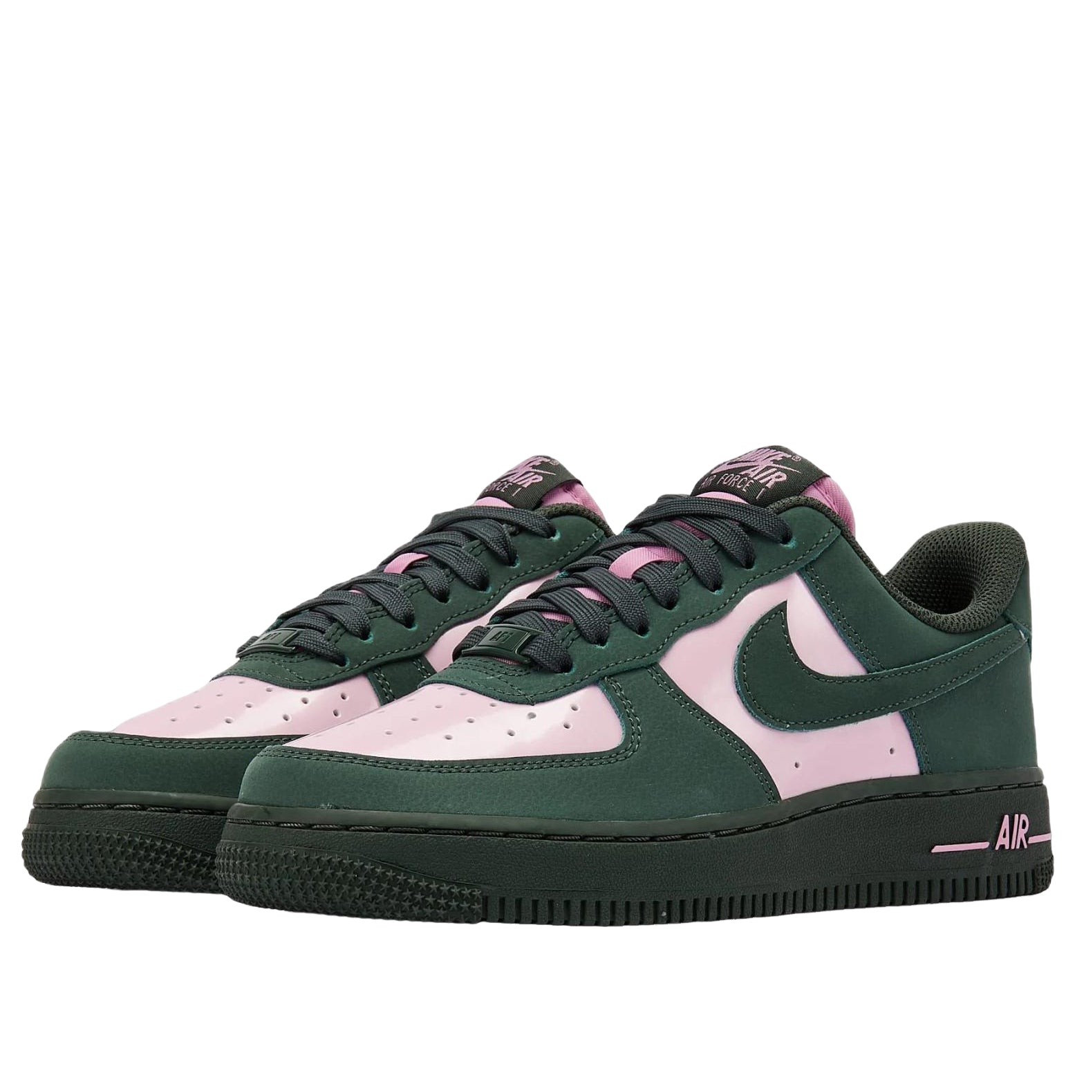 (WMNS) Air Force 1 Low 'Camo Green Pink Rise'