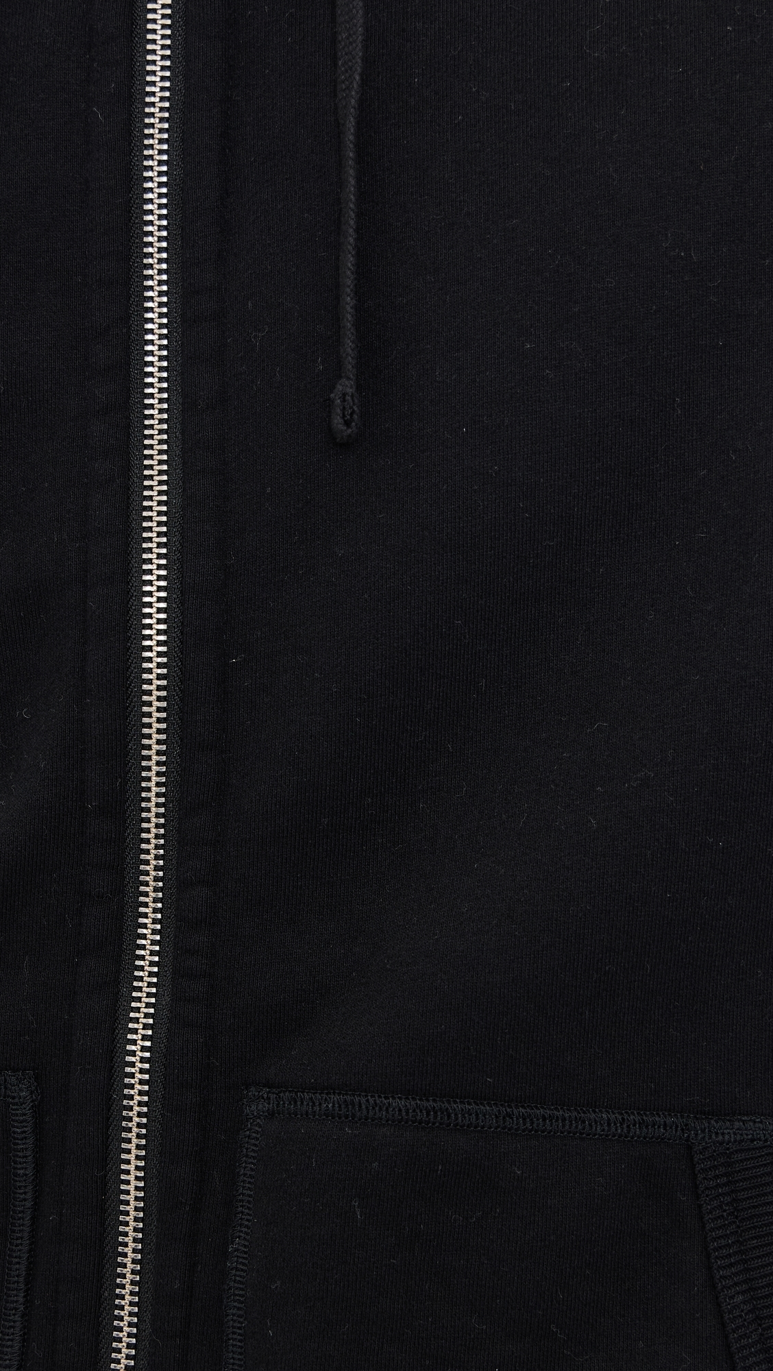 Reigning Champ Mid-Weight Terry Standard Zip Hoodie Black