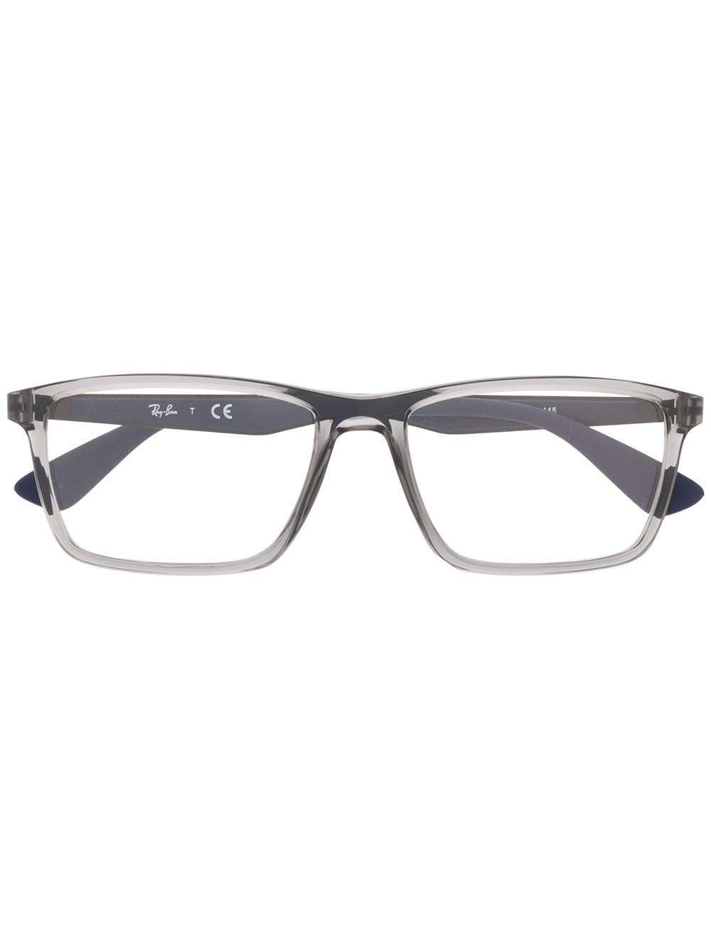 Square framed glasses - Black