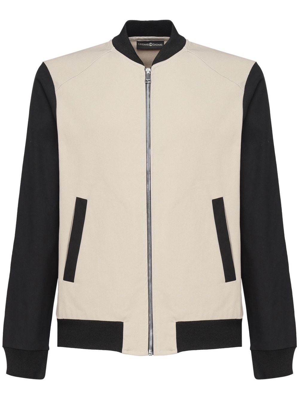Two-tone bomber jacket - Neutrals