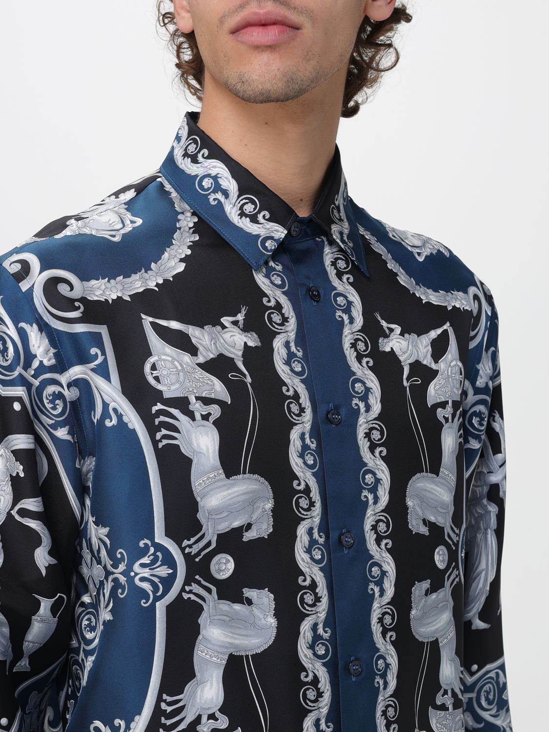 Shirt Men color Multicolor