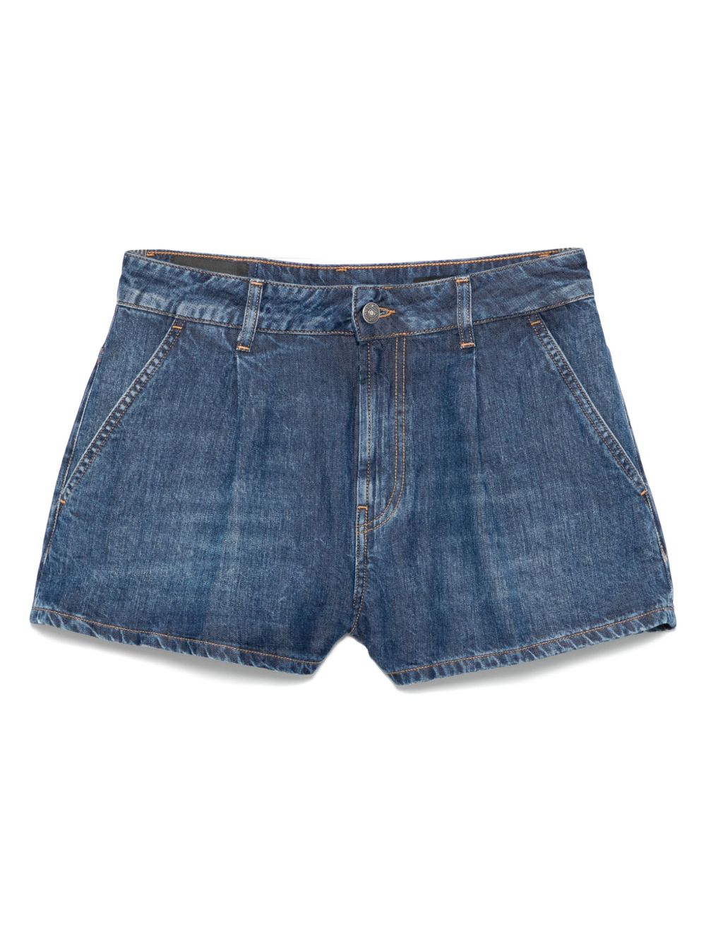 Short Woman color Blue