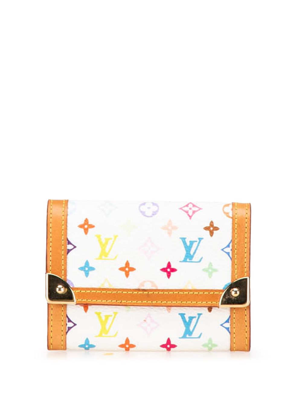 Louis Vuitton Pre-Owned 2008 Monogram Multicolore Porte Monnaie Plat small wallets - Multicolour