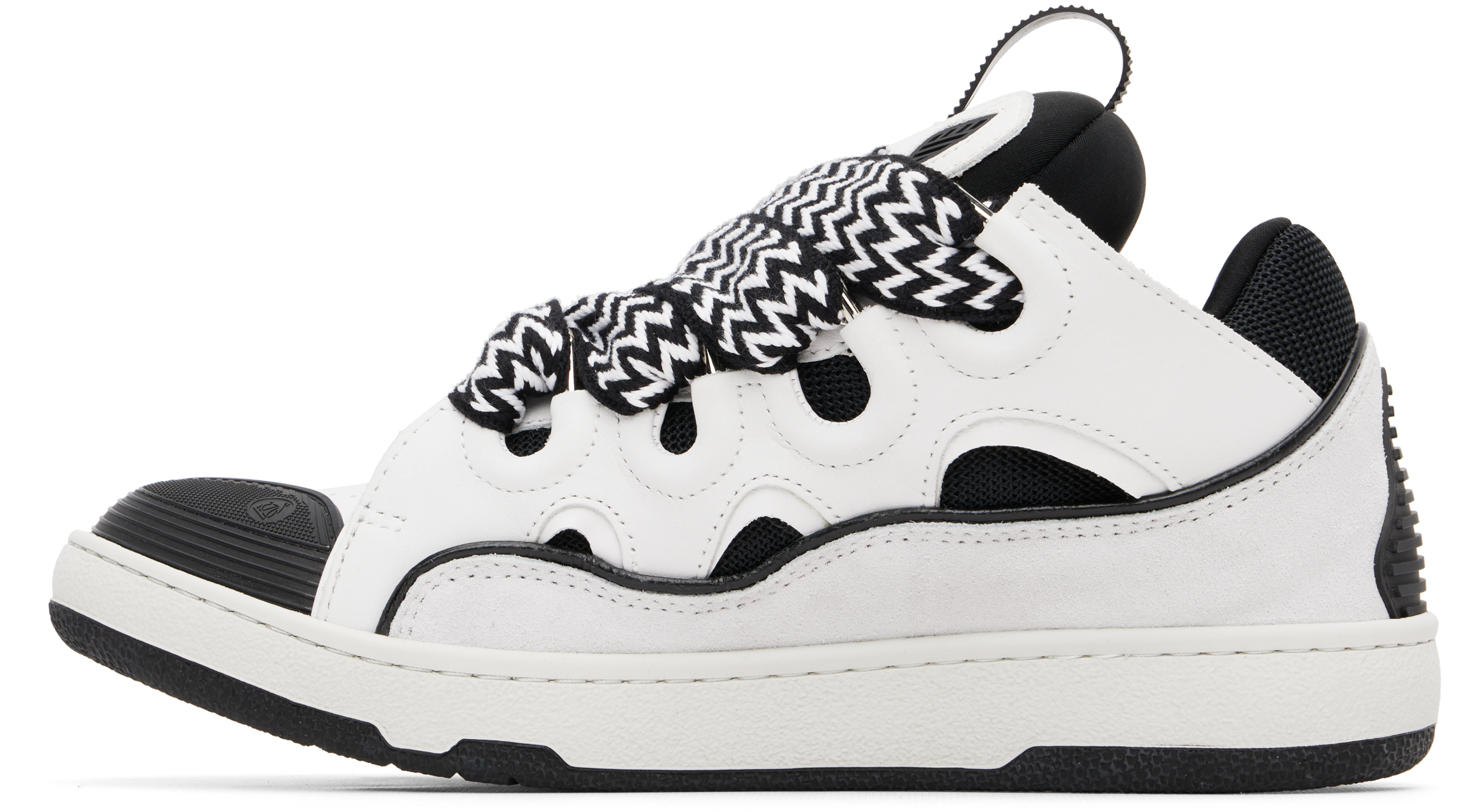 White Curb Sneakers