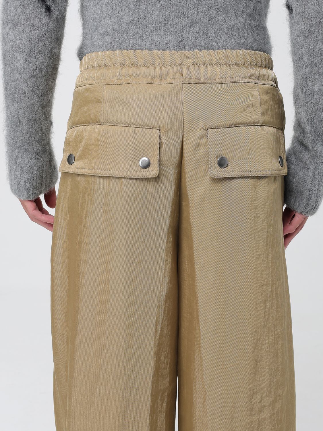 Pants Men color Beige