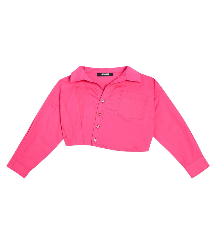 La Chemise Mejean linen and cotton top