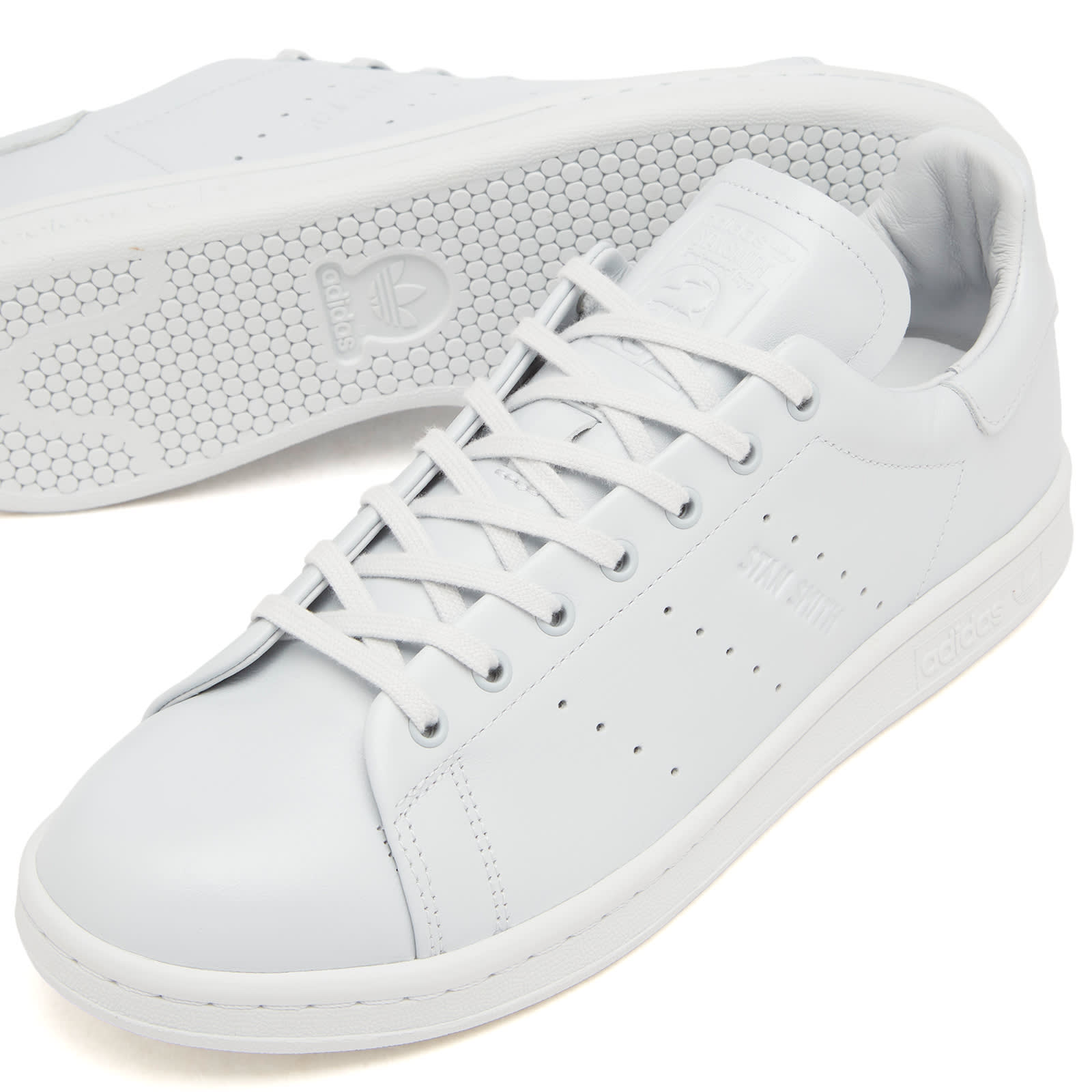 Adidas Men's Stan Smith Lux Sneaker in Halo Blue