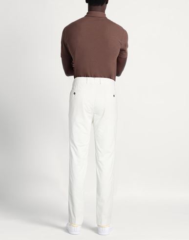 Man Pants White Size 38 Cotton