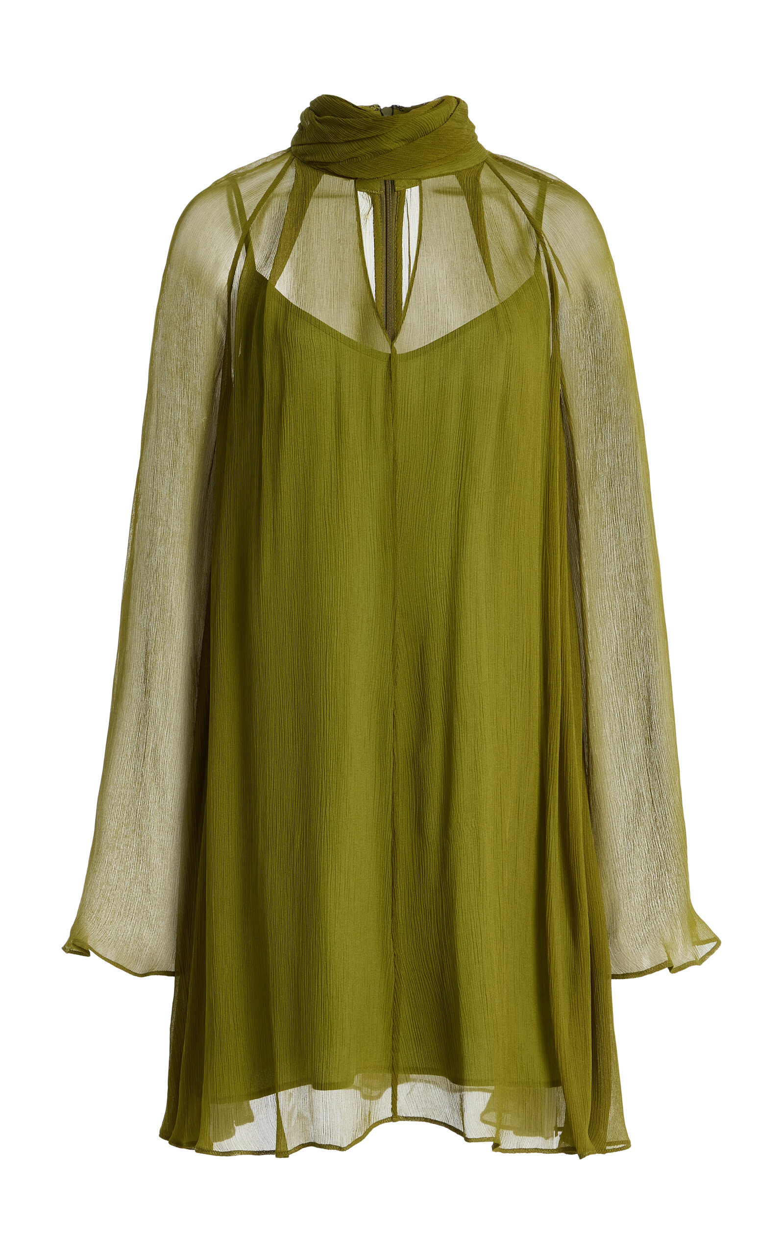 Esther Chiffon Mini Dress - Moda Operandi